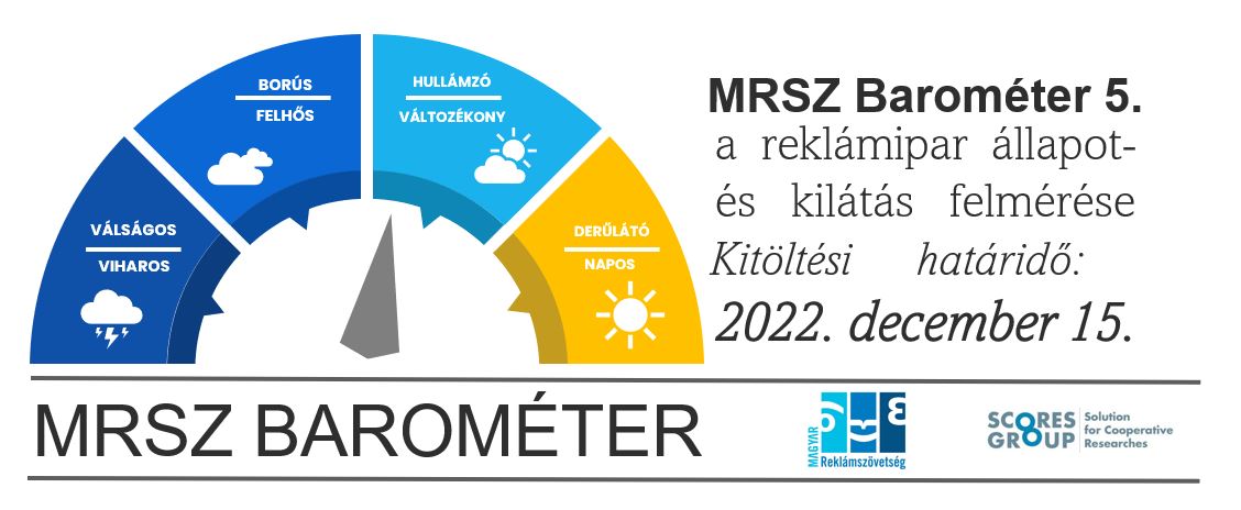 Az 5. MRSZ Barométer felmérés alapján a kommunikációs piac egyre kevésbé optimista