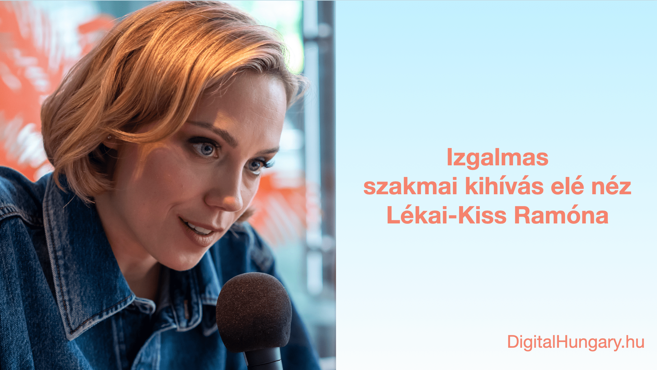 Izgalmas szakmai kihívás elé néz Lékai-Kiss Ramóna