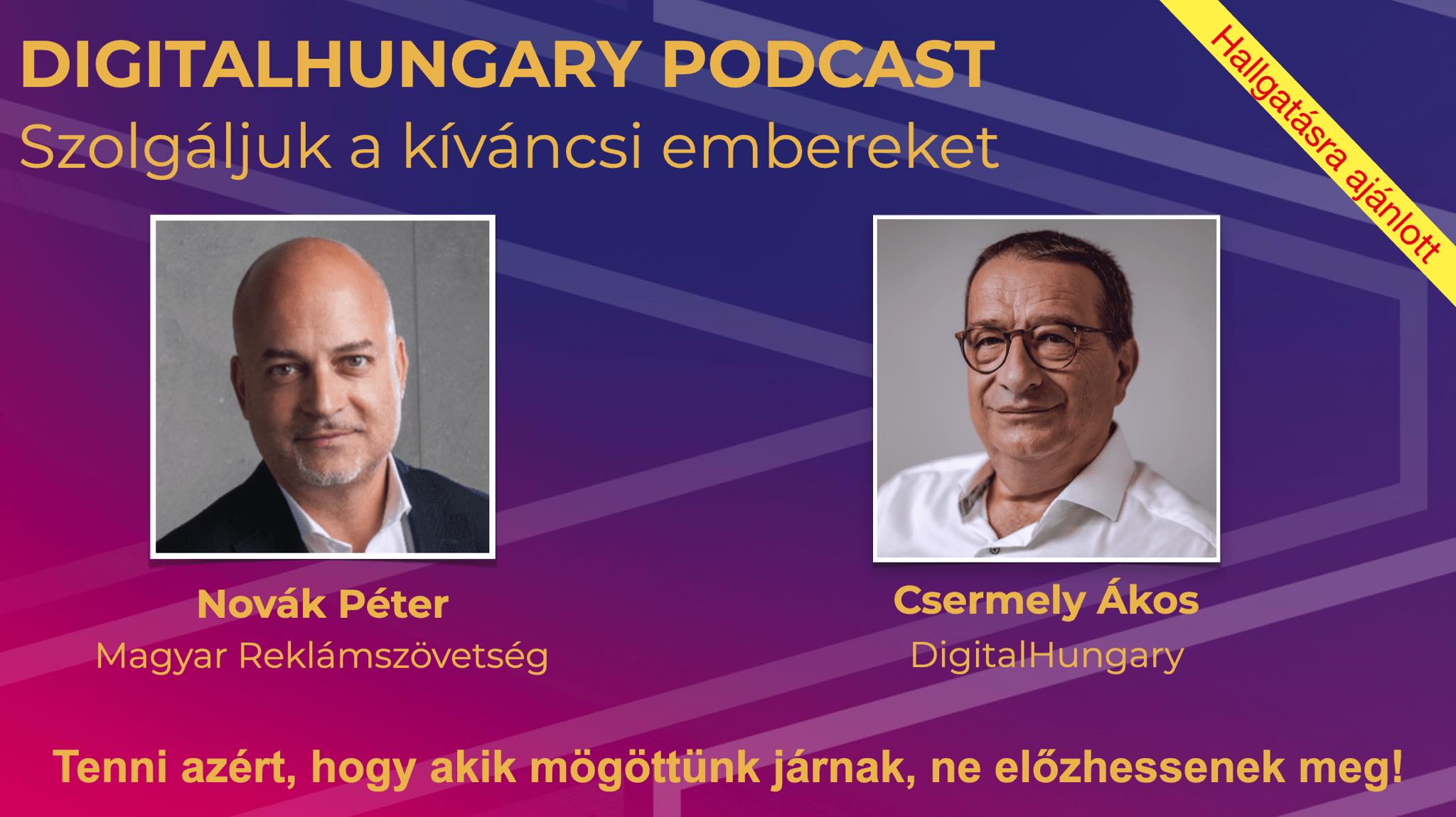 Tenni azért, hogy akik mögöttünk járnak, ne előzhessenek meg! Podcast ajánló