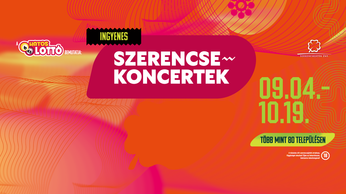 Koncertsorozattal ünnepli a Hatoslottó megújulását a Szerencsejáték Zrt.