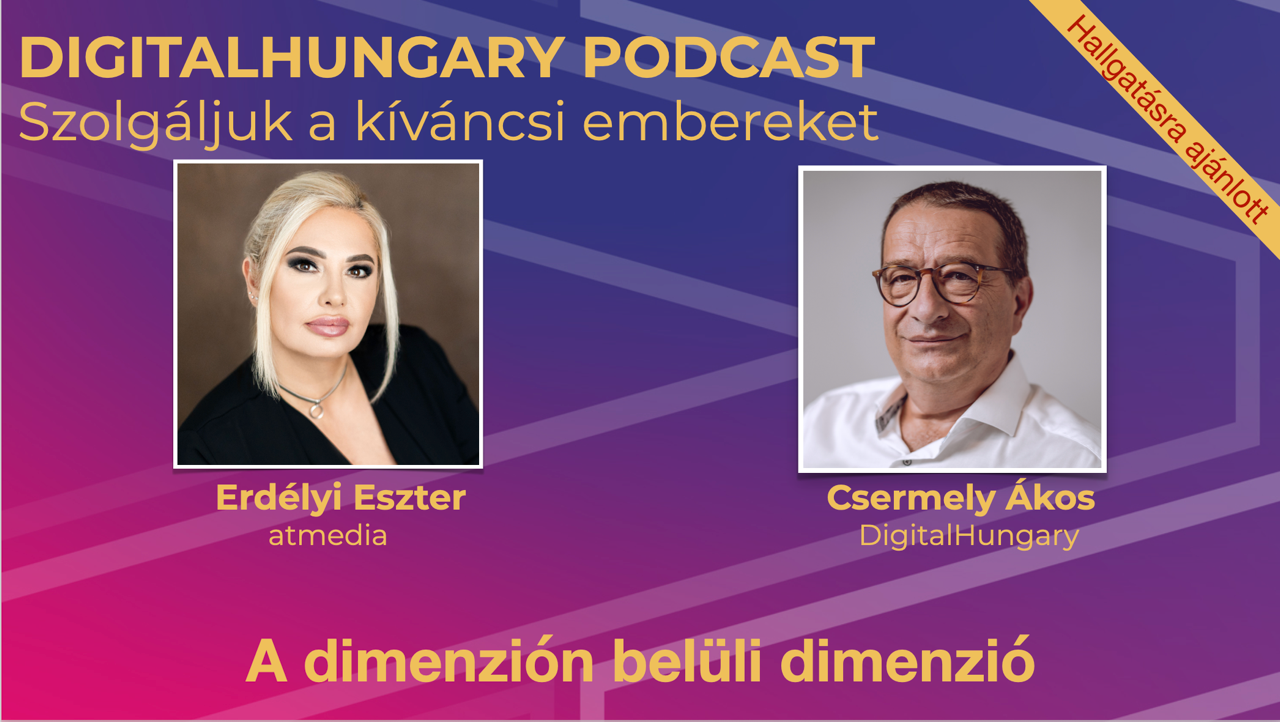 A dimenzión belüli dimenzió - Beszélgetés Erdélyi Eszterrel - Podcast ajánló!