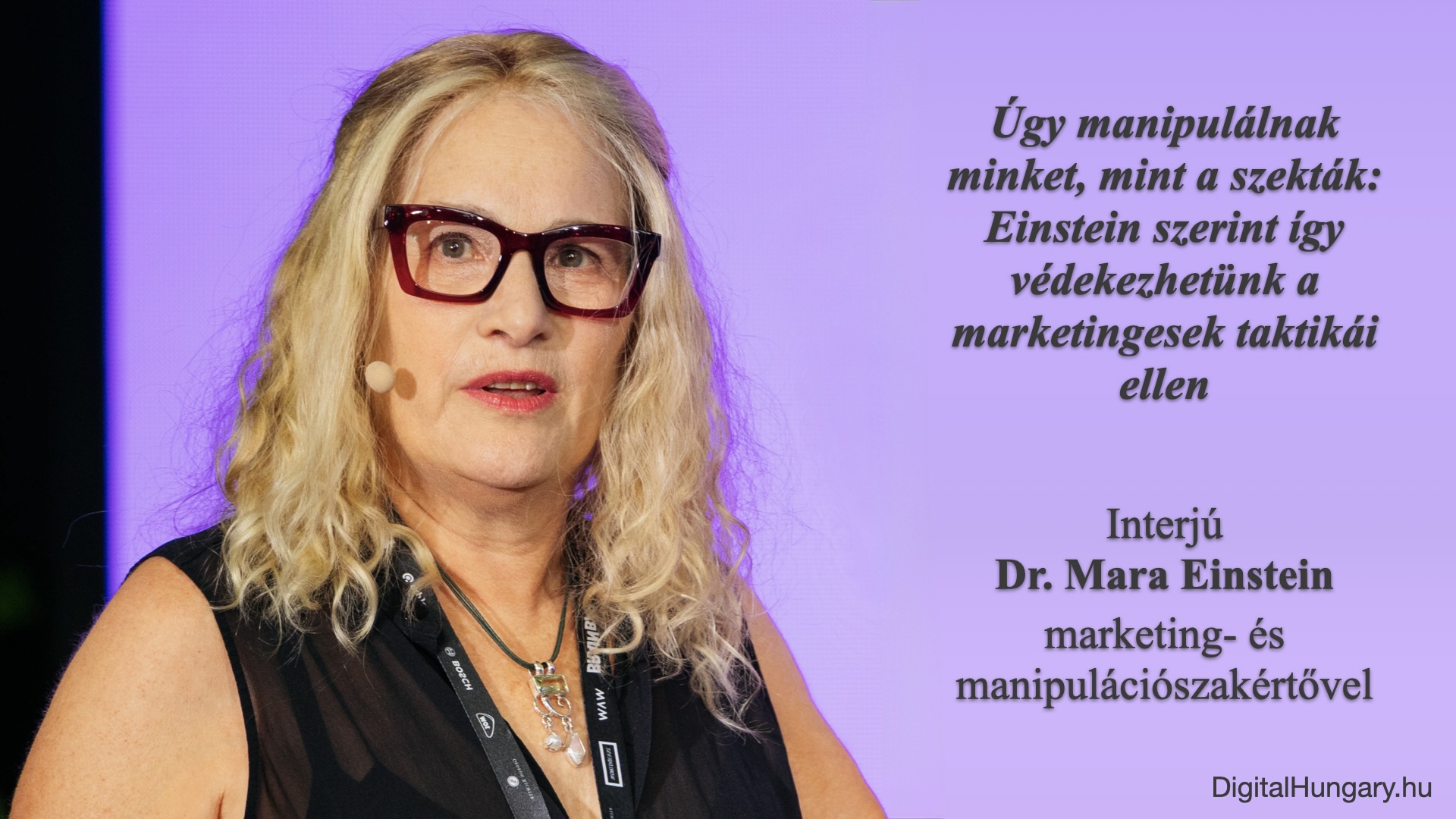 Úgy manipulálnak minket, mint a szekták: Mara Einstein szerint így védekezhetünk a marketingesek taktikái ellen