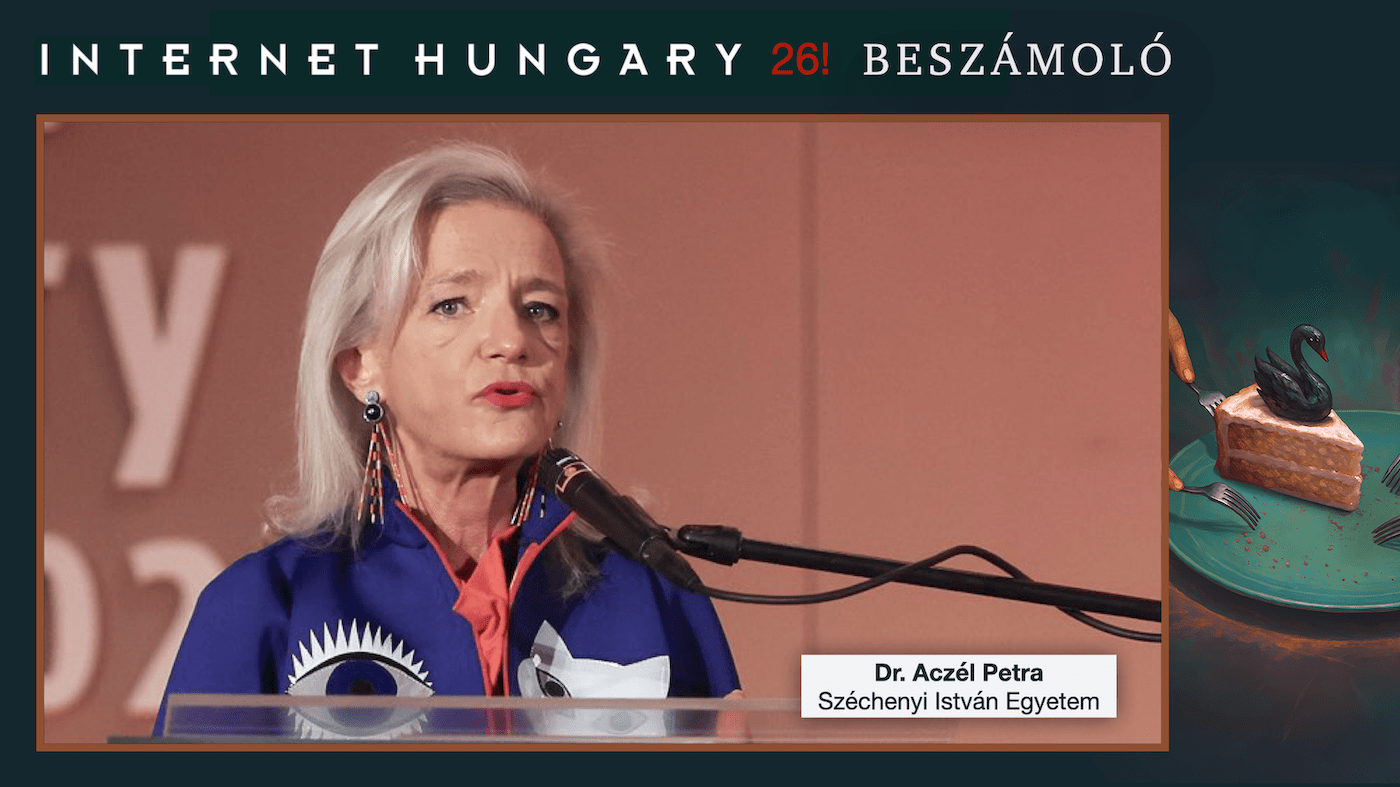 Dr. Aczél Petra: „A tudás, az a teljesen tudatos tudatlanság”