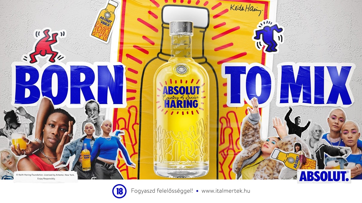 ″Art Is for Everybody″: idén Keith Haring művészete előtt tiszteleg az Absolut
