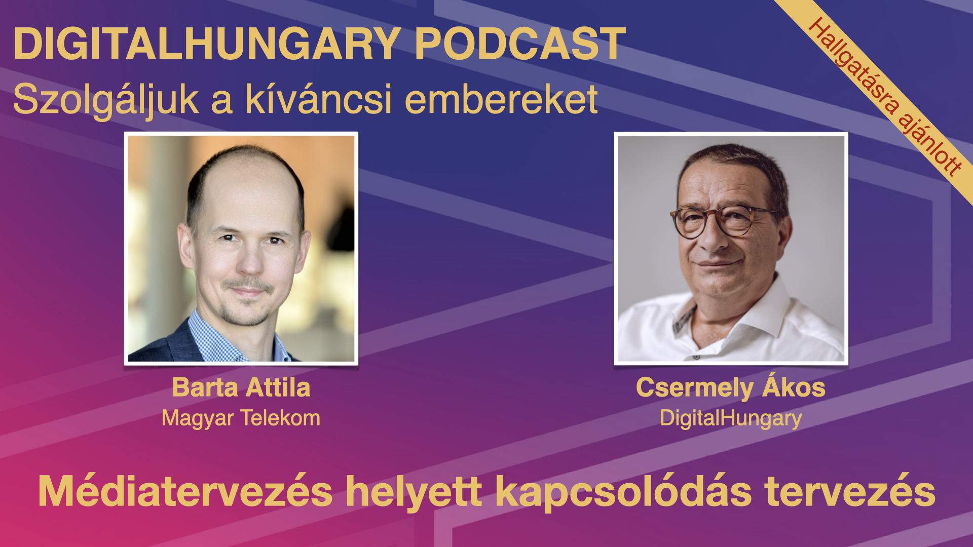 Médiatervezés helyett kapcsolódás tervezés - Podcast ajánló!