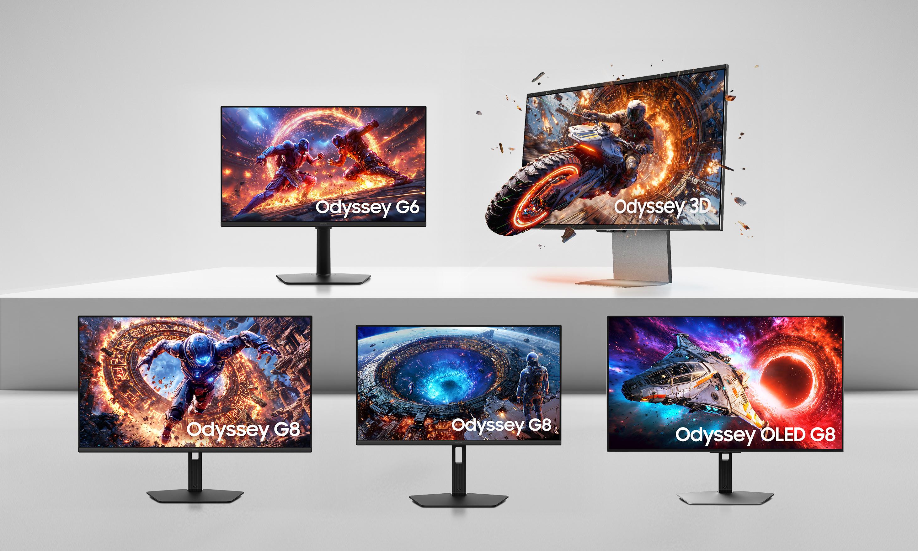 A Samsung bemutatja újgenerációs Odyssey gaming monitorait: kiemelkedő képfrissítéssel és 6K kijelzőkkel érkeznek