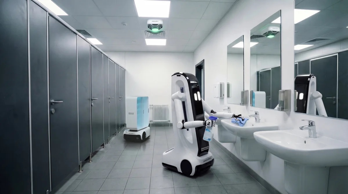 A NEURA Robotics és a Drees & Sommer stratégiai partnerséget indít a robotizációra felkészített épületekért