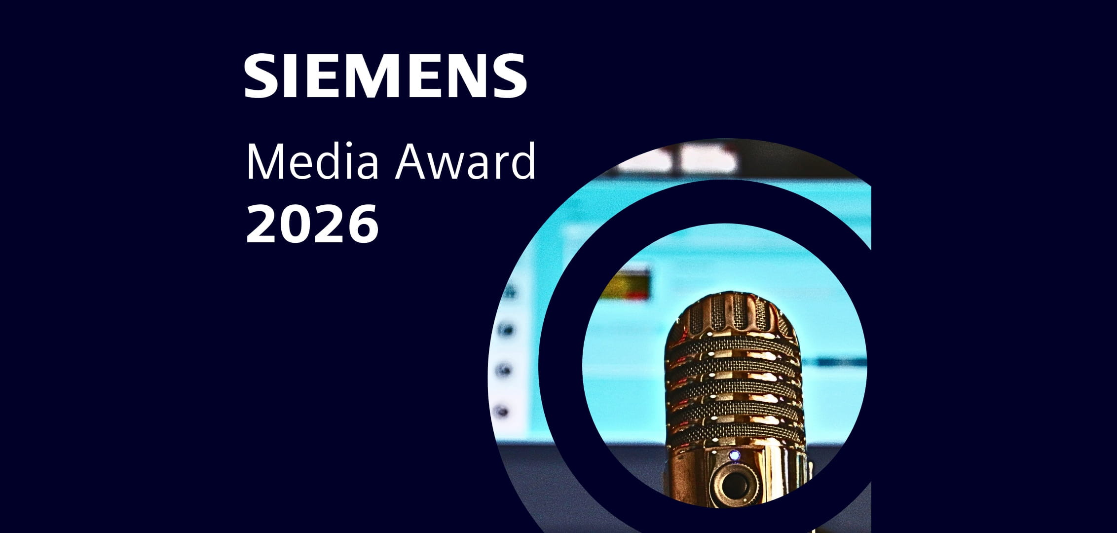 Indul a nevezés a 2026. évi Siemens Media Award sajtódíjra