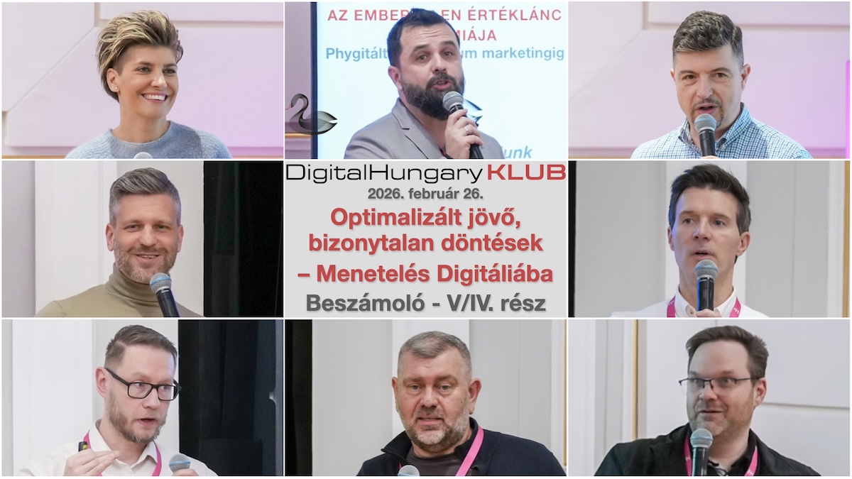 Optimalizált jövő, bizonytalan döntések – Menetelés Digitáliába