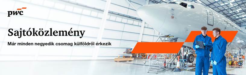 Már minden negyedik csomag külföldről érkezik