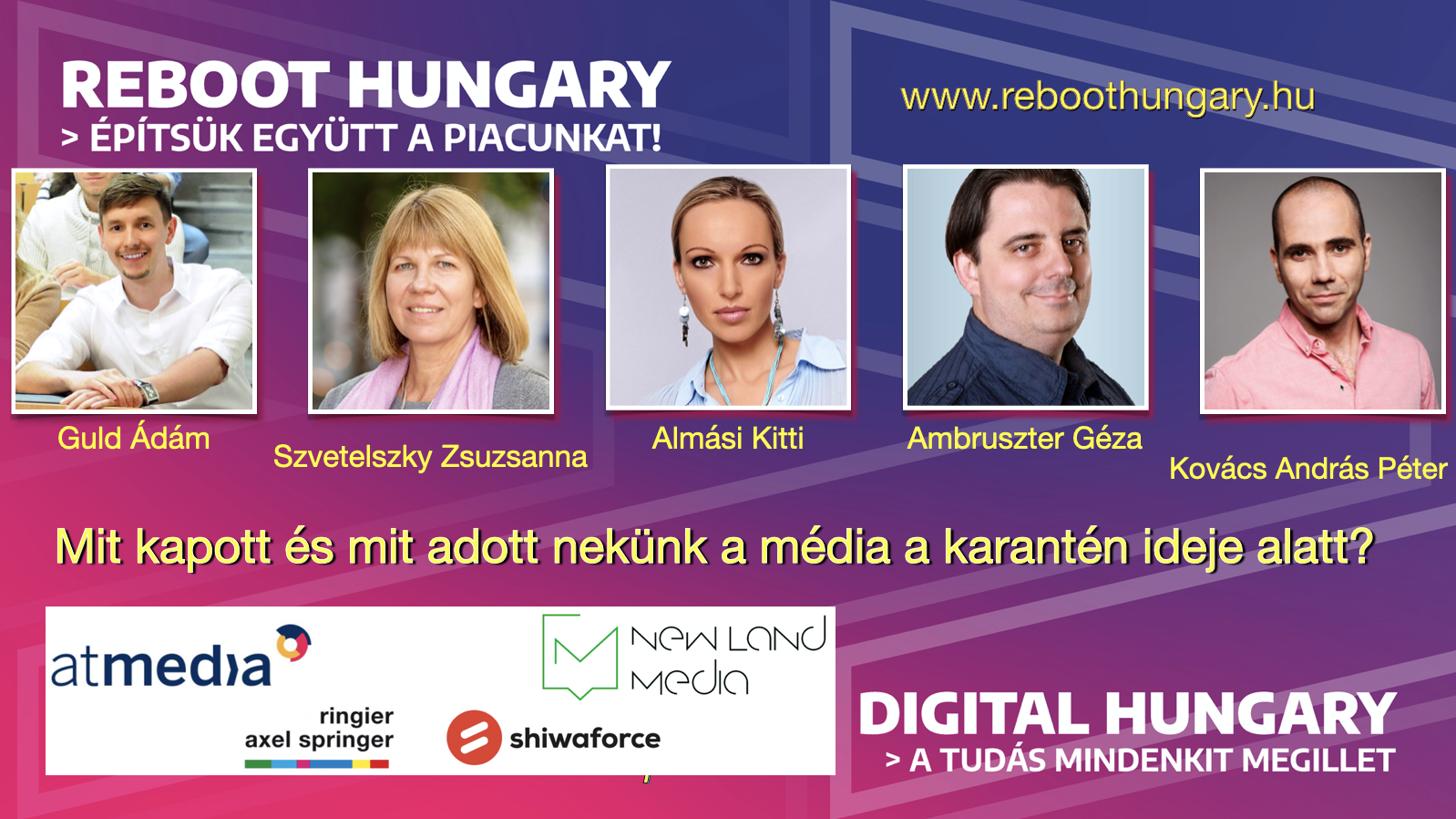 Reboot Hungary: a karantén nem csak a média fogyasztási szokásaikat változtatta meg, de megmutatta, milyen emberek vagyunk